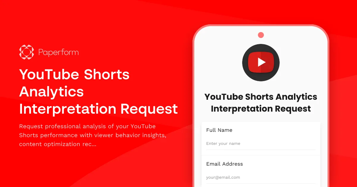 YouTube Shorts Analytics Interpretation Request
