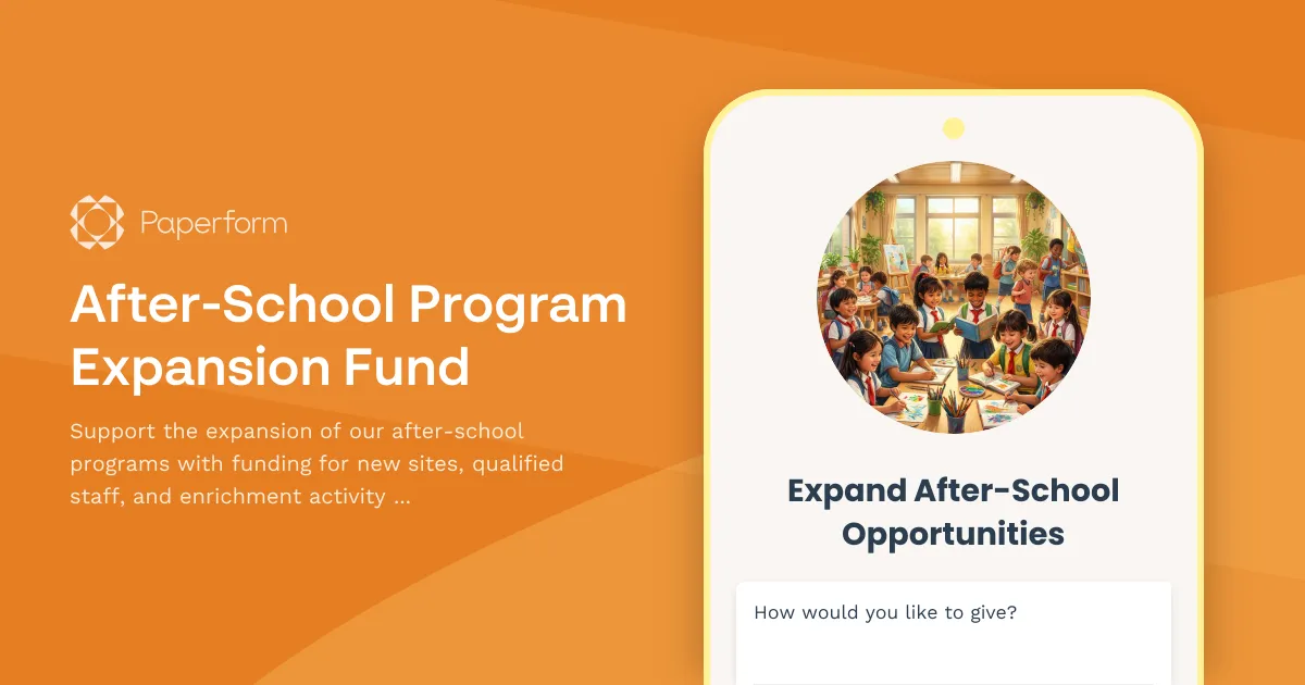 After-School Program Expansion Fund
