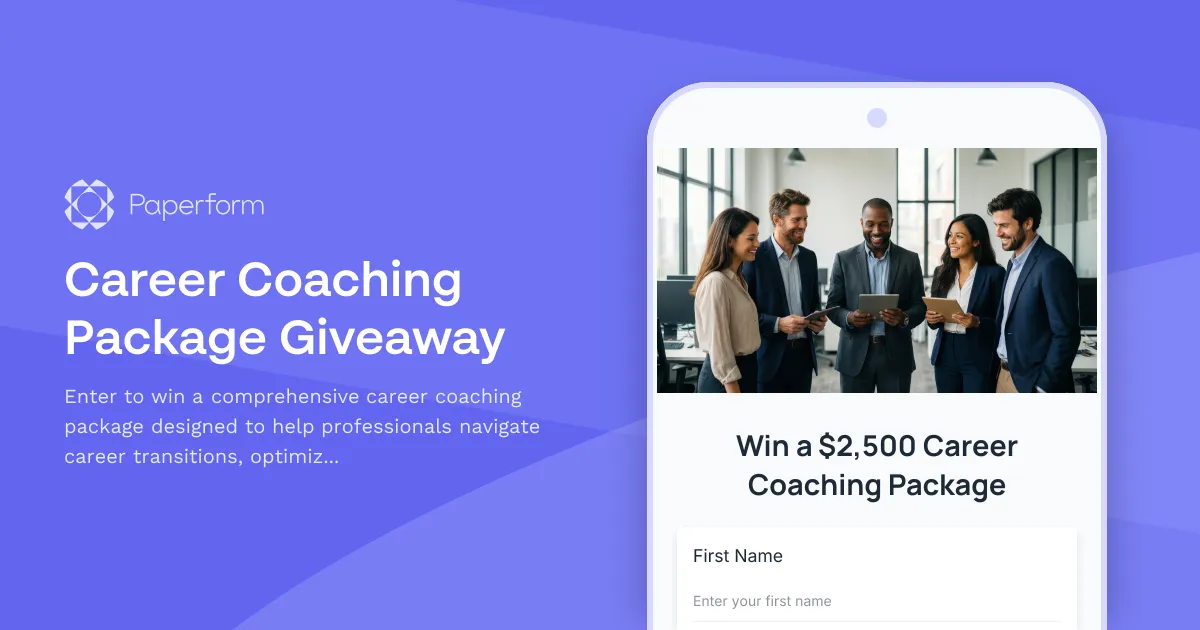 Career Coaching Package Giveaway