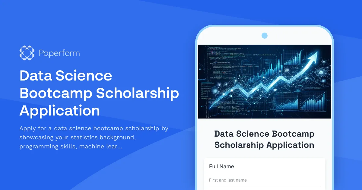 Data Science Bootcamp Scholarship Application