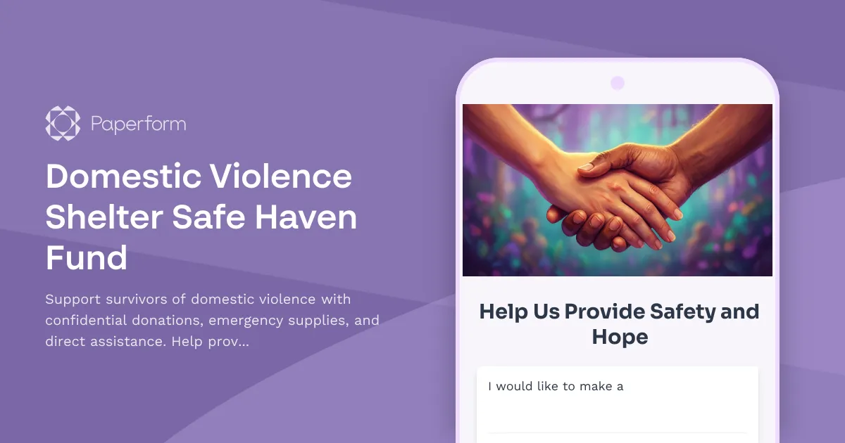 Domestic Violence Shelter Safe Haven Fund