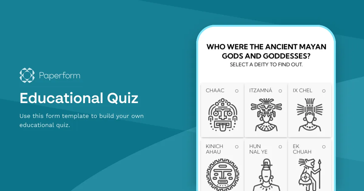 Educational Quiz