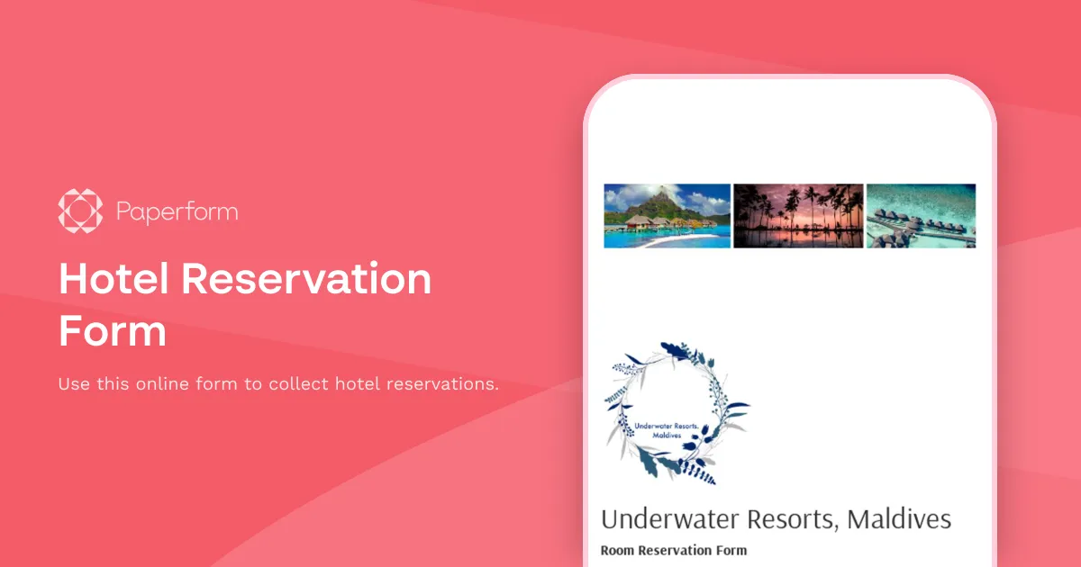 Hotel Reservation Form