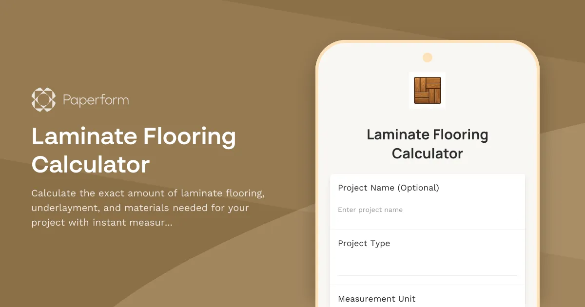 Laminate Flooring Calculator