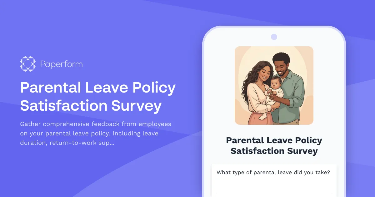 Parental Leave Policy Satisfaction Survey
