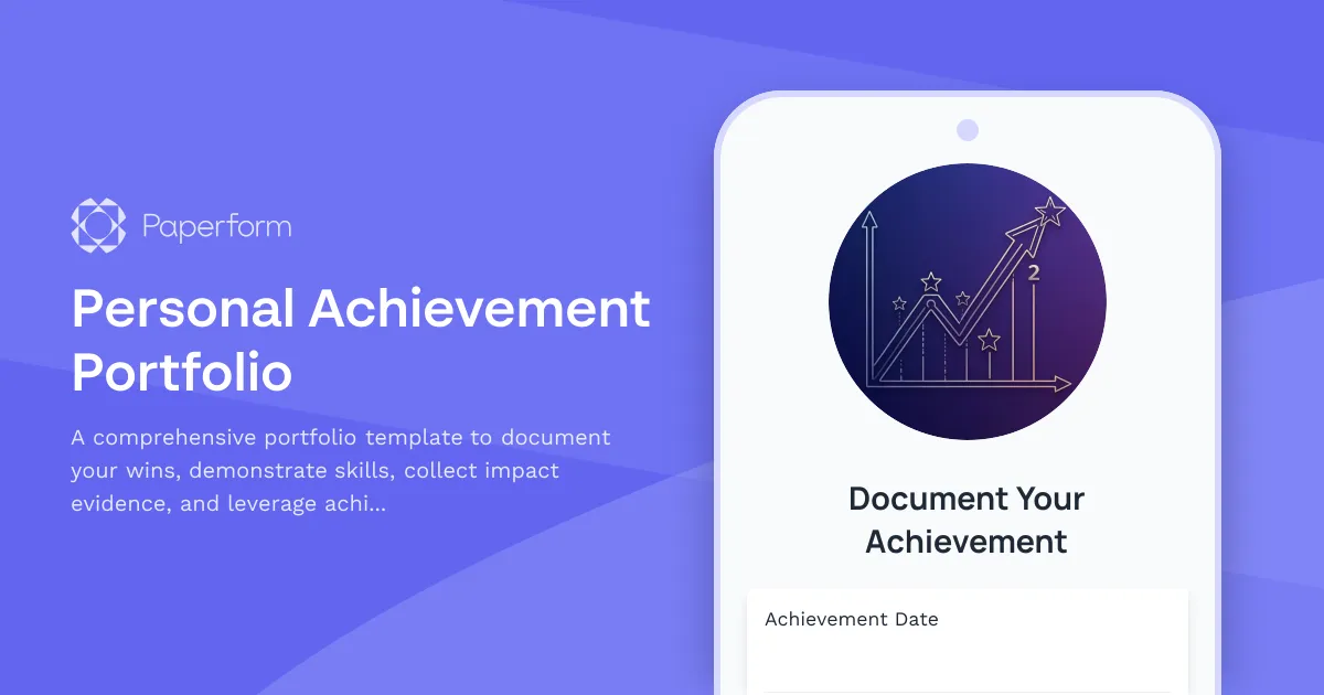 Personal Achievement Portfolio