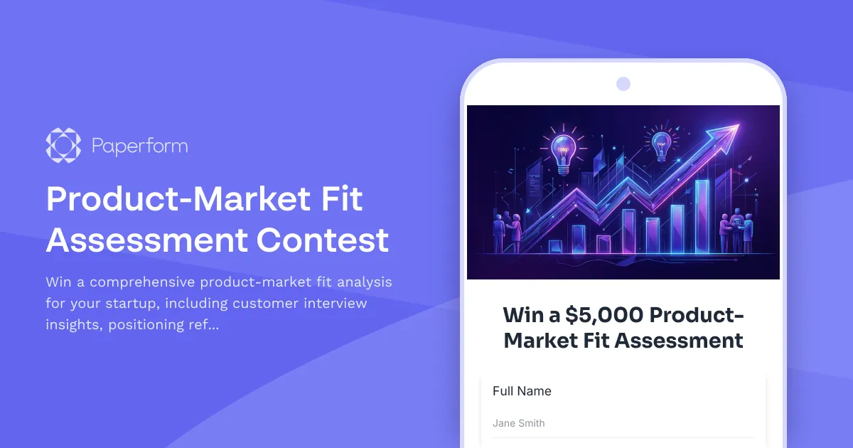 Product-Market Fit Assessment Contest