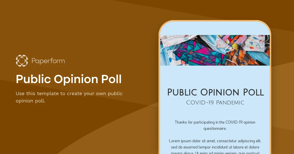 Public Opinion Poll