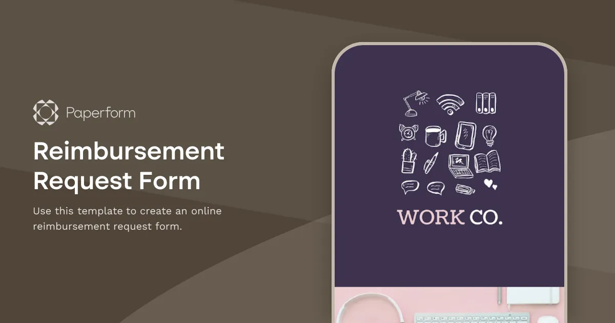 Reimbursement Request Form