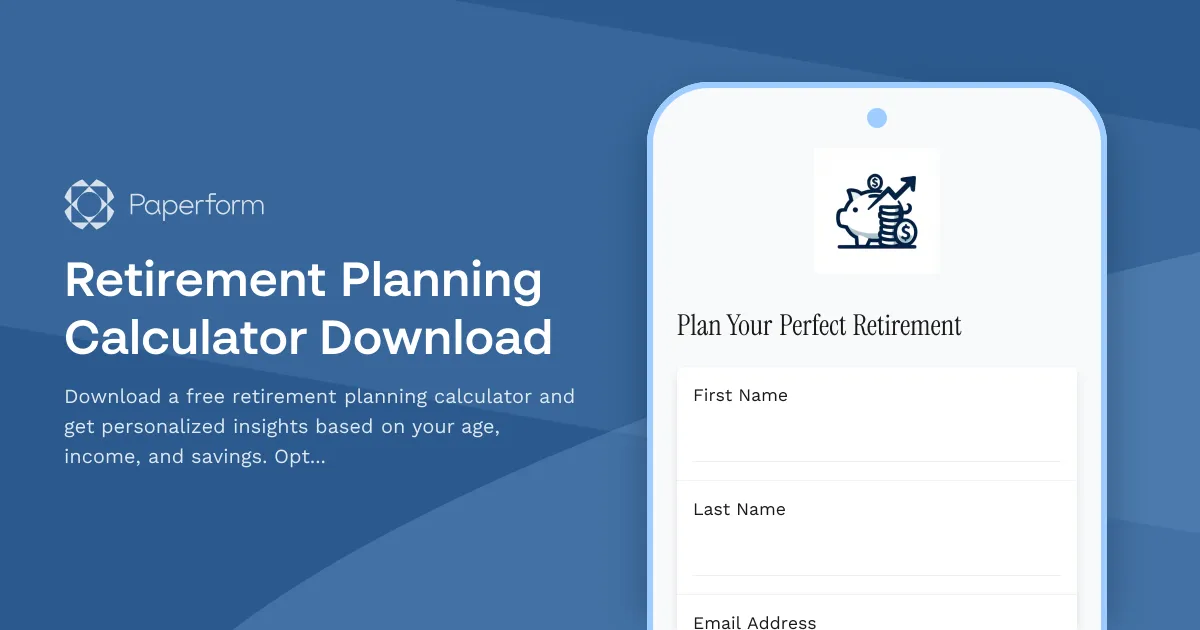 Retirement Planning Calculator Download