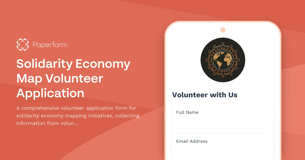 Solidarity Economy Map Volunteer Application