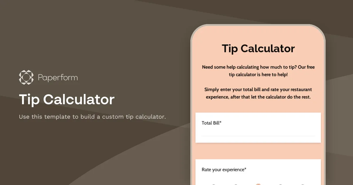 Tip Calculator