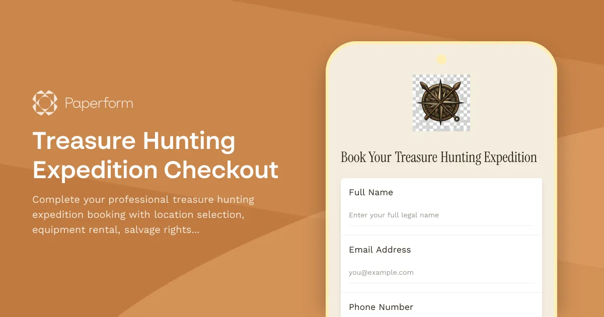 Treasure Hunting Expedition Checkout