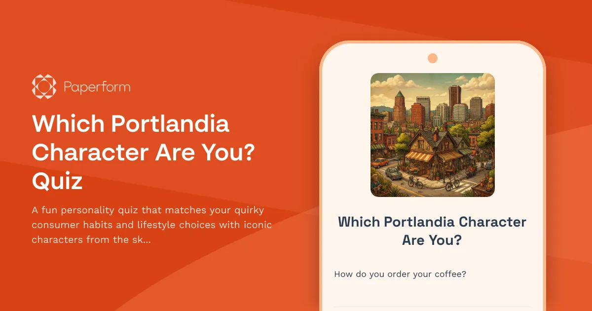Which Portlandia Character Are You? Quiz