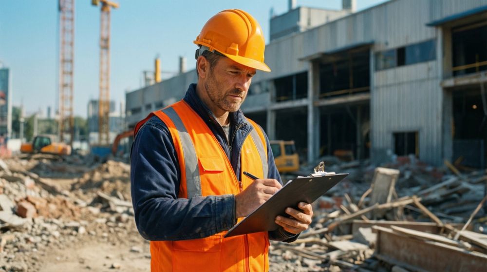 Demolition Site Safety Inspection Checklist