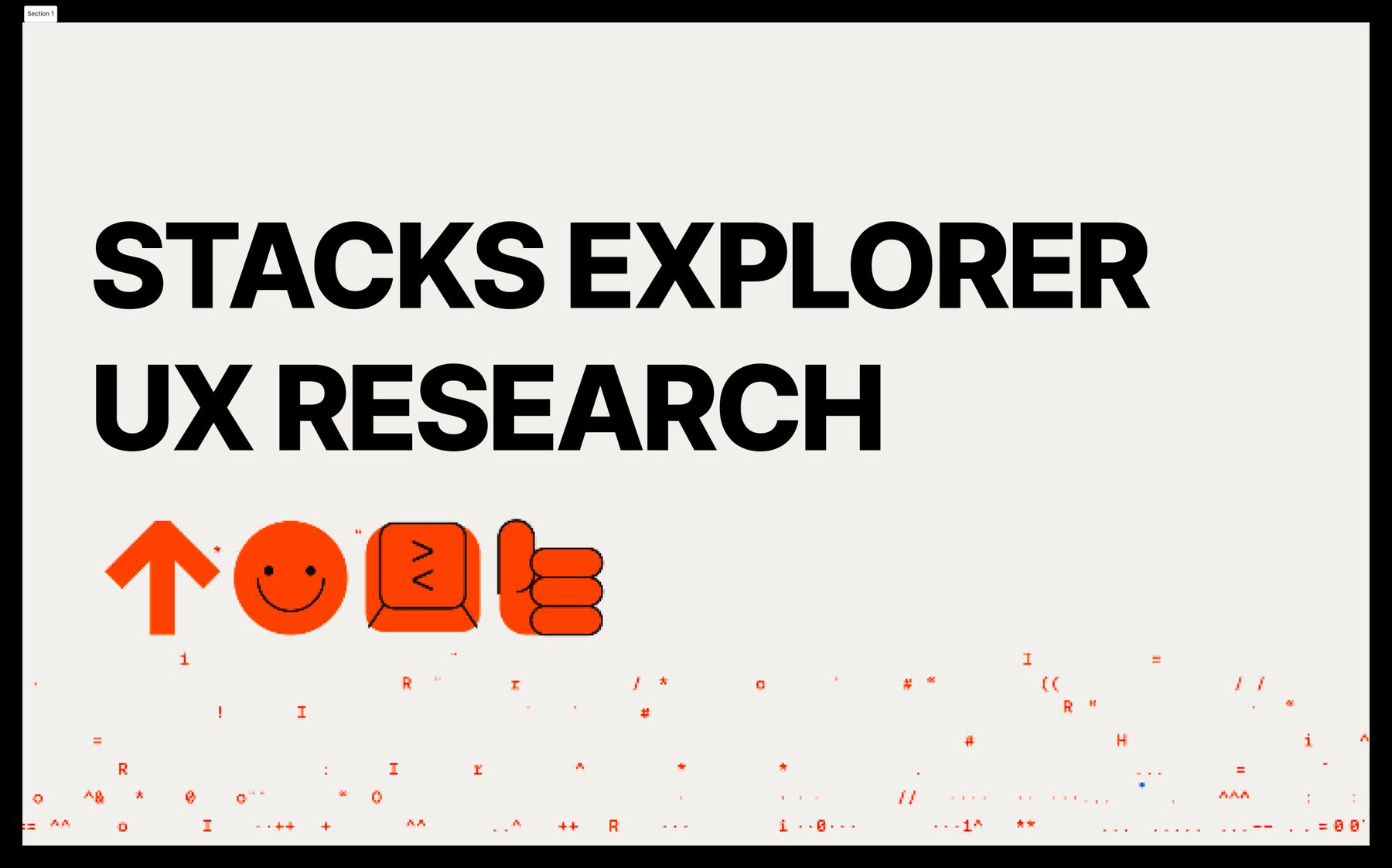 Stacks Explorer: UX Survey
