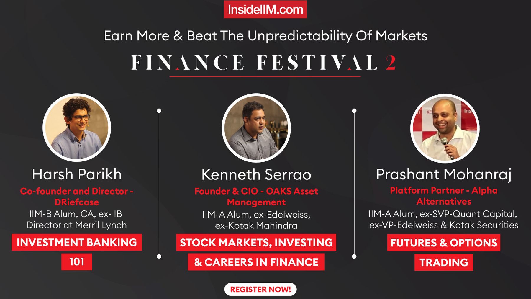 2nd Insideiim Finance Festival These business finance courses, offered by talentedge in partnership with some of the most premier institutes like the iims and xlri. paperform
